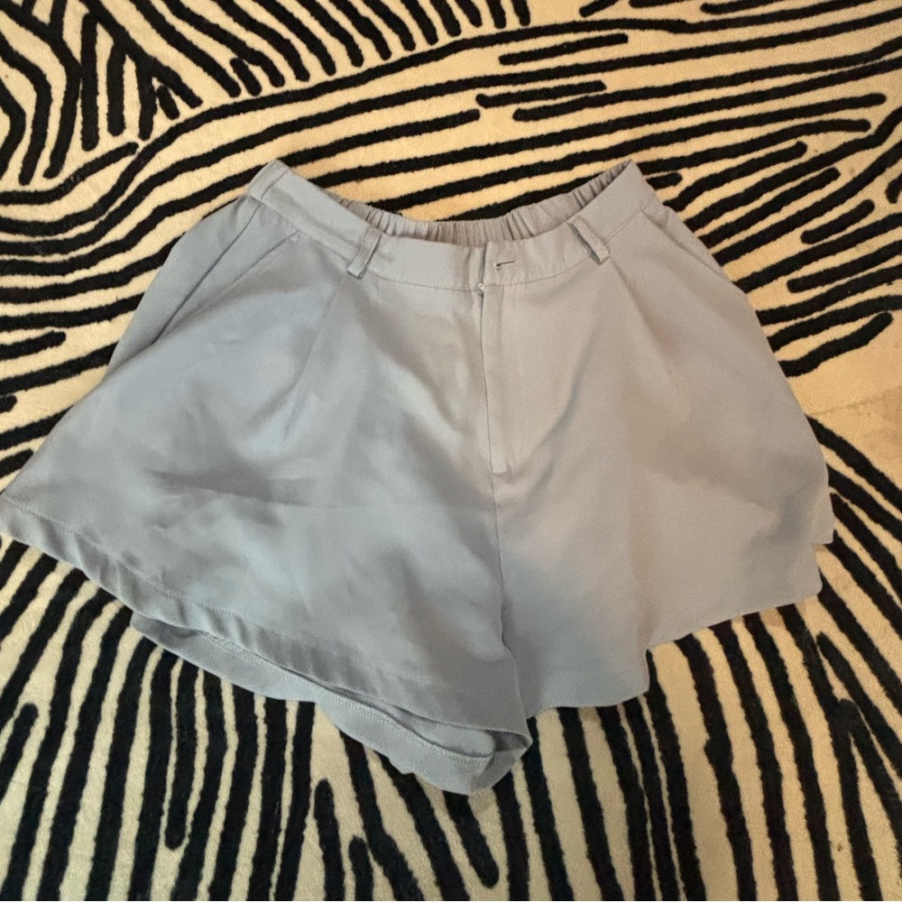 Women's Baby Blue Shorts‎